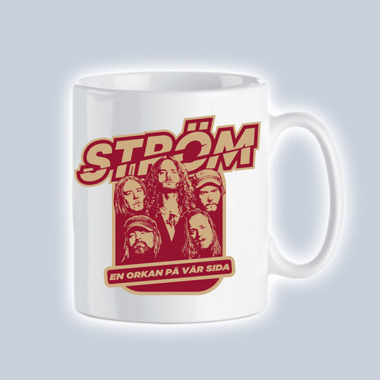 04 - White Coffee Mug w/ "Emblem" print