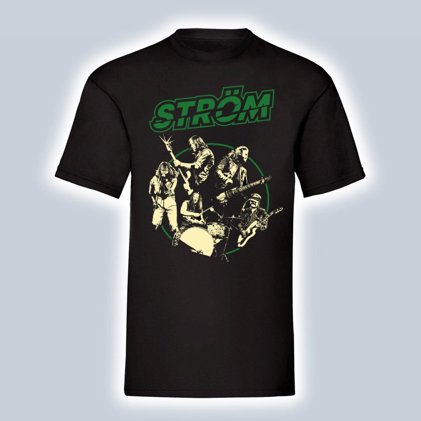 18 - Black Tee w/ "Action" print