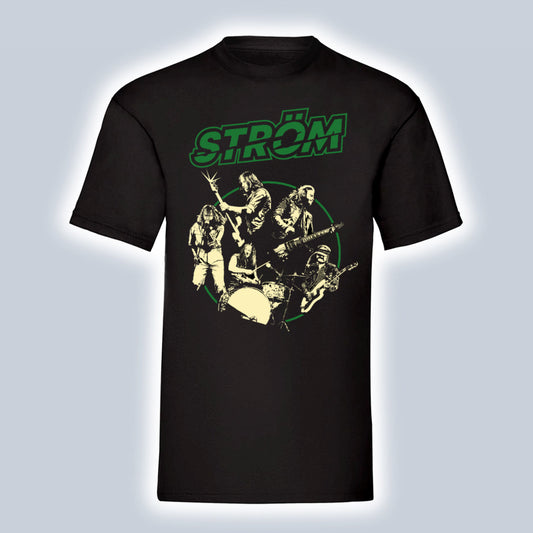 18 - Black Tee w/ "Action" print