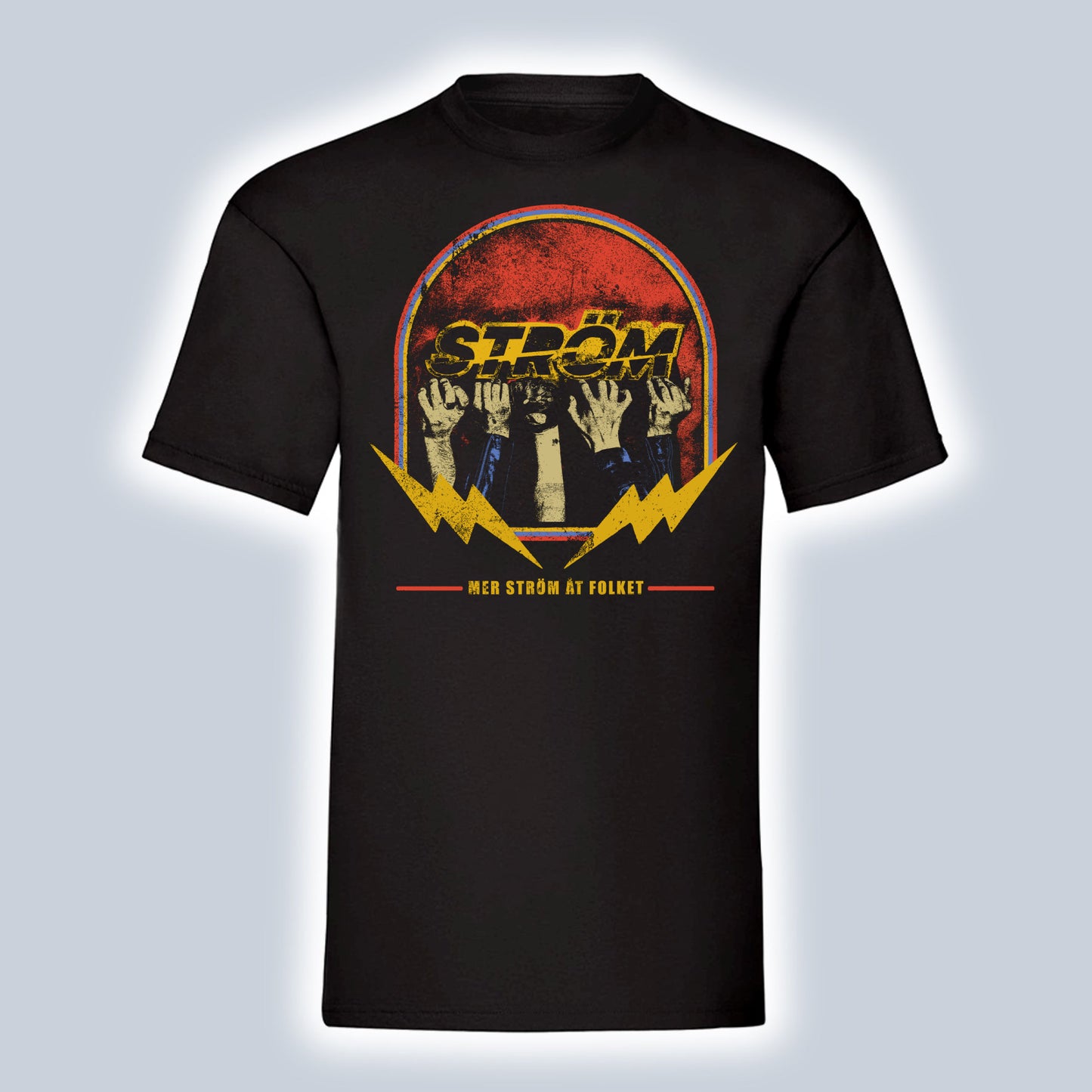 00 - Black Tee w/ "Fists" print (PRE-ORDER)