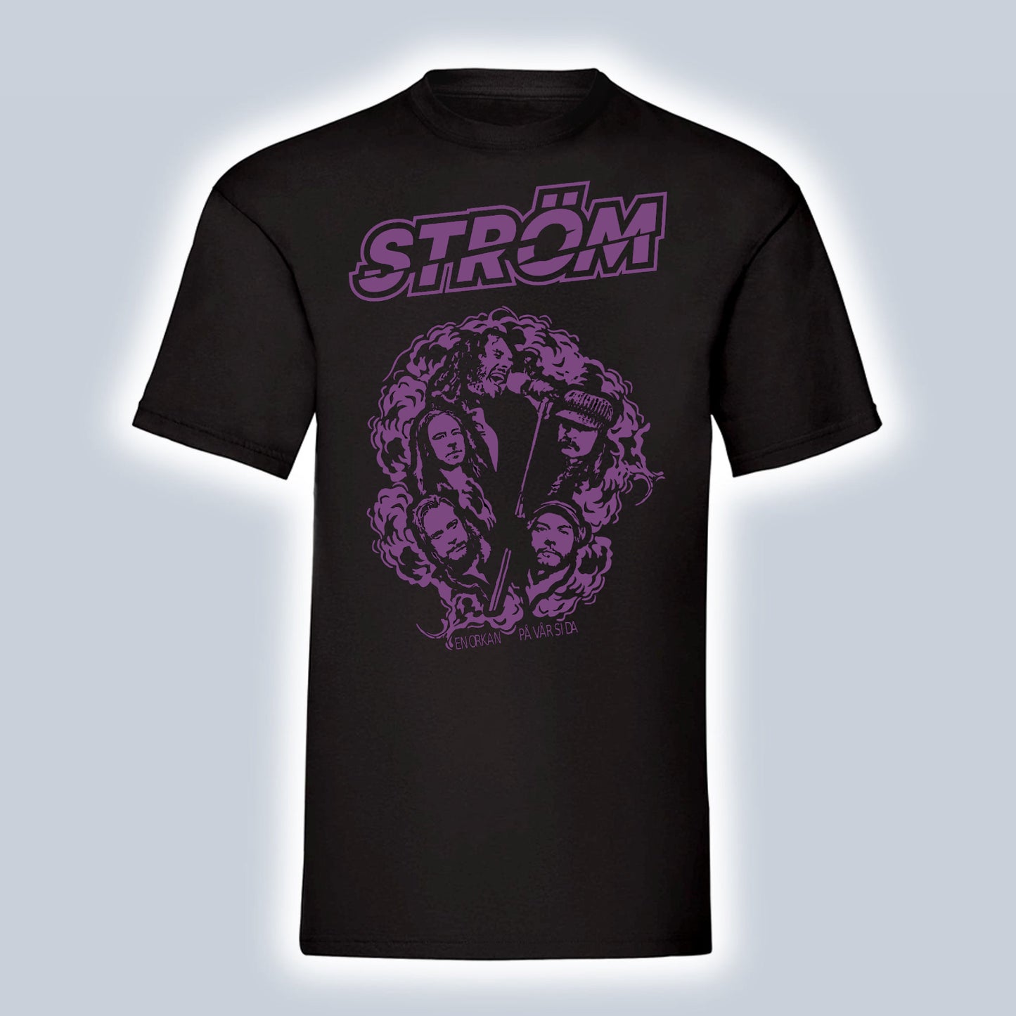 05 - Black Tee w/ "Purple" print