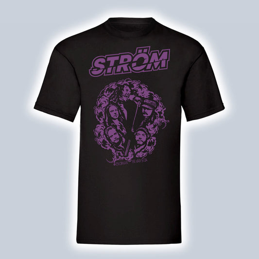 05 - Black Tee w/ "Purple" print