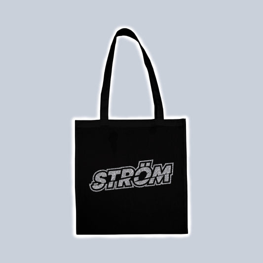 08 - Tote Bag black w/ glitter logo