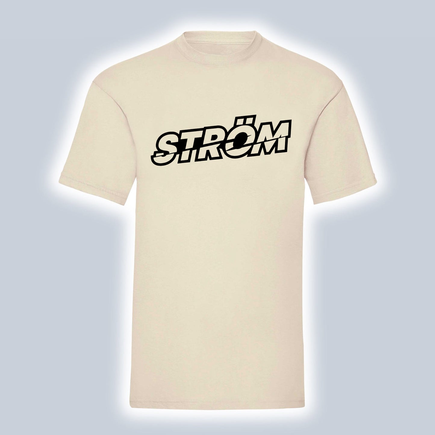 19 - Cream Tee w/ logo (INVERTED)