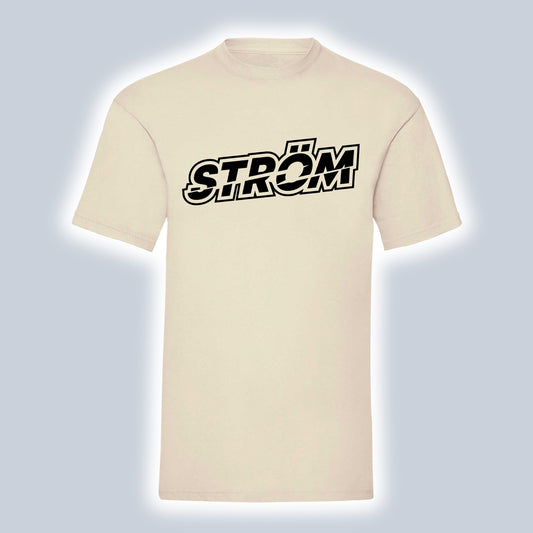 13 - Cream Tee w/ logo